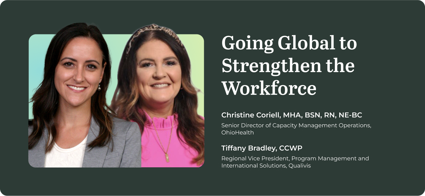 Going global to strengthen the workforce